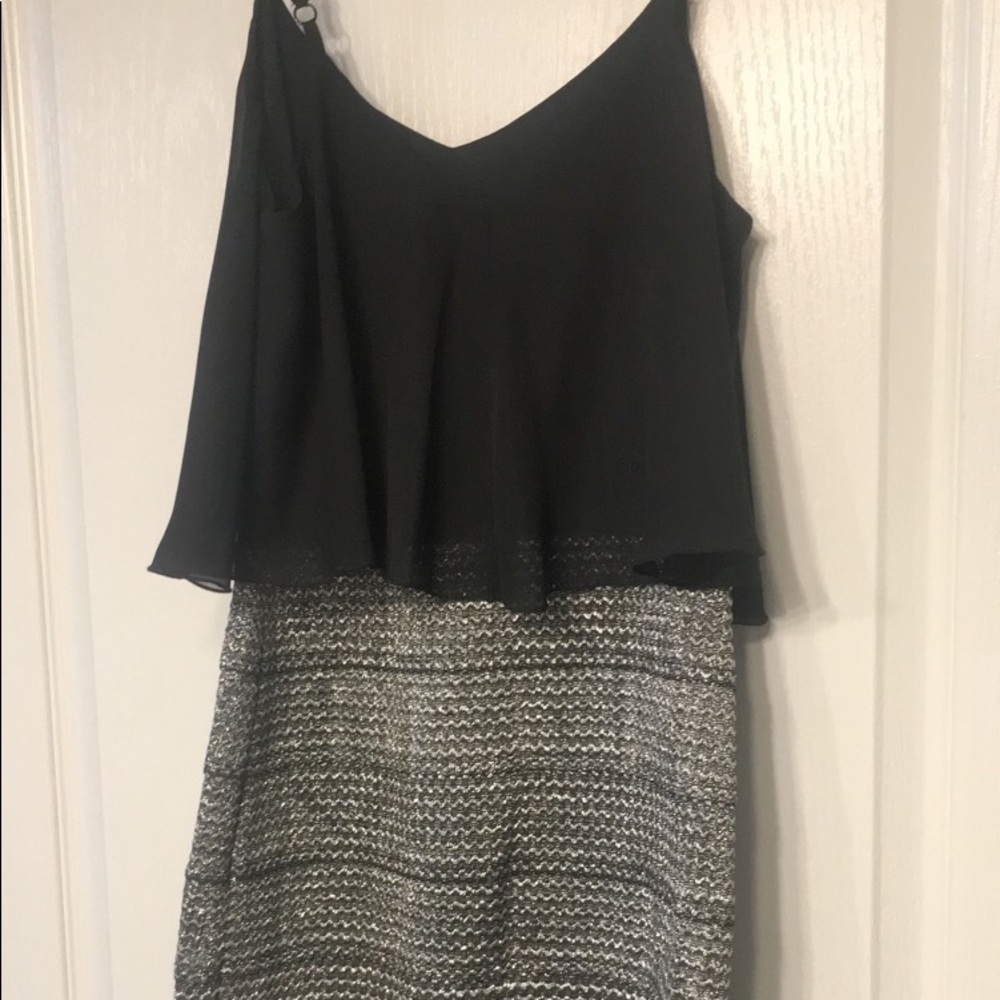 Black cocktail dress